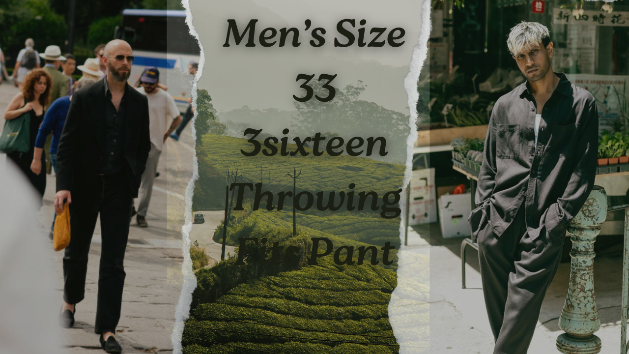 Men’s Size 33 3sixteen Throwing Fits Pant