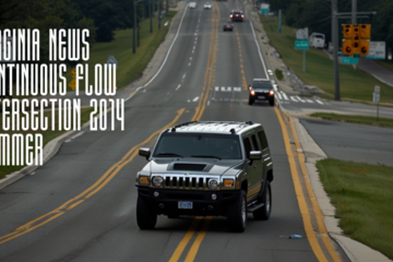 virginia news continuous flow intersection 2014 hummer